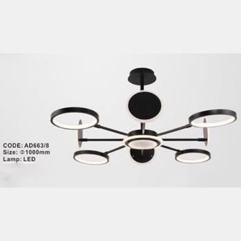 Đèn Ốp Trần Hiện Đại Ad663-8 AD663/8 AD663/8