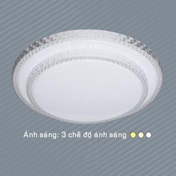 Đèn ốp trần nhựa cao cấp 3 chế độ ánh sáng Anfaco AFC 057 - 36W AFC 057