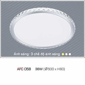 Đèn ốp trần nhựa cao cấp 3 chế độ ánh sáng Anfaco AFC 058 - 36W AFC 058