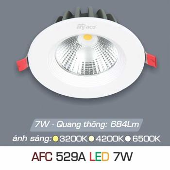 Đèn âm trần downlight Anfaco AFC 529A AFC 529A Led xW