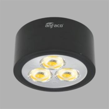 Đèn lon nổi Anfaco AFC 643 D ánh sáng trắng, vàng, trung tính AFC 643 D 3W