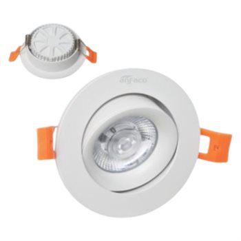 Đèn âm trần cao cấp Anfaco AFC 672 T Led 5W AFC 672 T Led 5W