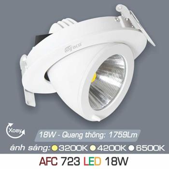 Đèn âm trần downlight Anfaco AFC 723 18W AFC 723 18W