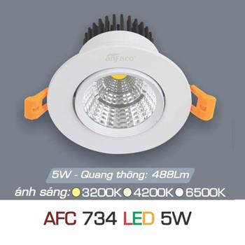 Đèn âm trần downlight Anfaco AFC 734 Led 20W AFC 734 Led 20W