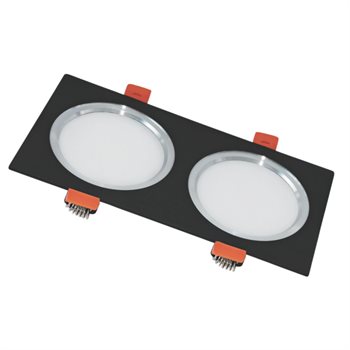 Đèn âm trần đôi downlight Anfaco AFC 754 D/2 9W AFC 754 D/2 9W