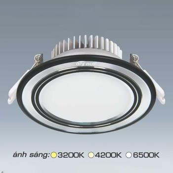 Đèn âm trần downlight Anfaco 3 chế độ AFC 431 7W 3C AFC 431 7W 3C