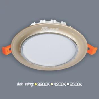 Đèn âm trần downlight Anfaco AFC 437 9W AFC 437 9W