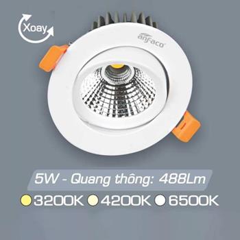Đèn âm trần downlight Anfaco AFC 731 Led 9W AFC 731 Led 9W