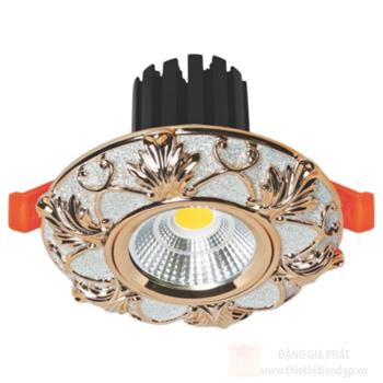 Đèn âm trần đồng puly cao cấp Anfaco AFC PULY 02B Led 10W AFC PULY 02B Led 10W