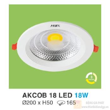 Đèn Led âm trần downlight chiếu điểm 15W AKCOB 18 LED