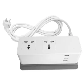 Ổ cắm di động MPE AM2S-3USB 2 lỗ cắm đa năng 3 lỗ cắm USB dài 3m AM2S-3USB