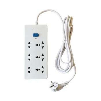 Ổ cắm di động MPE AM6S 3 lỗ cắm đa năng 3 lỗ cắm 2 chấu dài 3m AM6S
