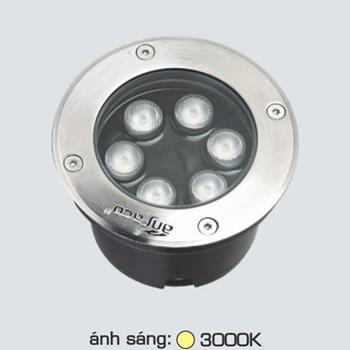 Đèn âm sàn 016 Led 6W Anfaco ÂM SÀN 016 LED 6W