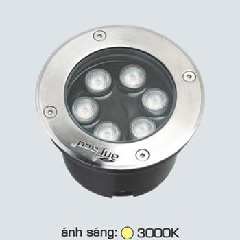 Đèn led âm sàn cao cấp 016 - 6W ÂN SÀN 016 LED 6W