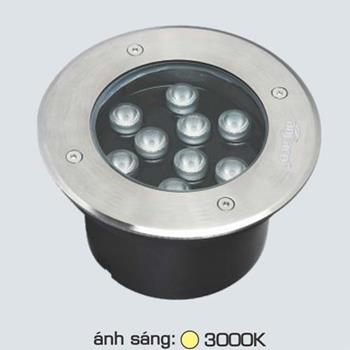 Đèn âm sàn 016 Led 9W Anfaco ÂM SÀN 016 LED 9W