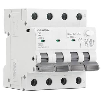 Aptomat chống giật và chống quá tải RCBO Grimma 4P 6kA G-RCBO4PxxA30mA
