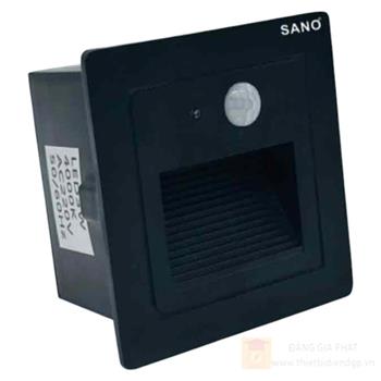 Đèn cầu thang cảm biến hồng ngoại Sano 3W >4000K - Ø85*L85*H60 AS 8317