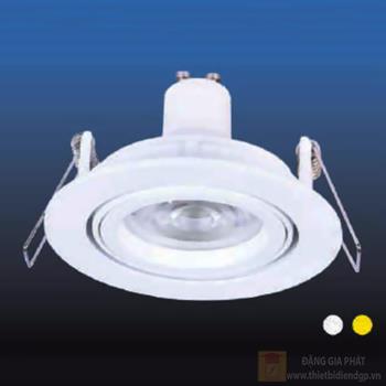 Đèn led downlight Ø93*H65-6W, khoét lỗ Ø75 AT-35 LED