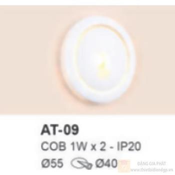 Đèn hắt bậc cầu thang AT-09 COB 1W x 2 AT-09
