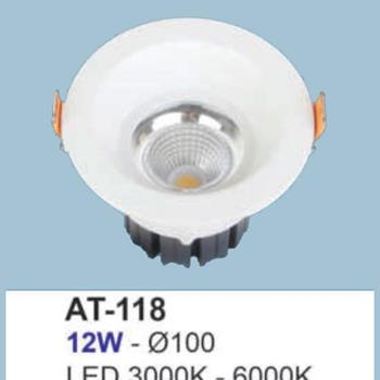 Đèn âm trần chiếu điểm Andora Ø100 - AT-118 -12W AT-118-12W