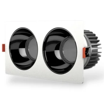 Đèn LED Downlight xoay góc Rạng Đông AT25 108x208/16Wx2.PLUS AT25 108x208/16Wx2.PLUS