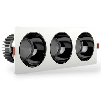 Đèn LED Downlight xoay góc Rạng Đông AT25 80x240/10Wx3.PLUS AT25 80x240/10Wx3.PLUS