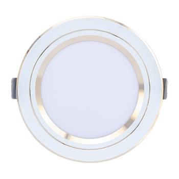LED Downlight đổi màu tròn viền bạc AT46 ĐM khoét lỗ Ø90 AT46 ĐM