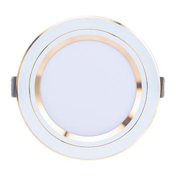 LED Downlight đổi màu tròn viền vàng AT46 ĐM khoét lỗ Ø110 AT46 ĐM