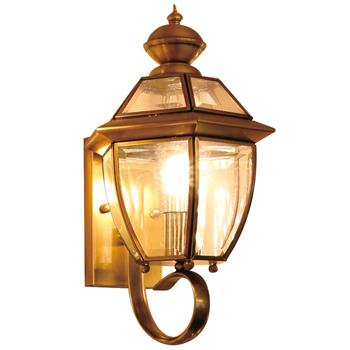 Đèn vách tường chống nước ngoài trời khung đồng hiện đại Venus B6001BR B6001BR