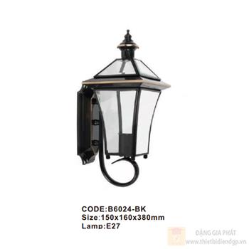 Đèn tường đồng đen Slister 150*160*380mm - E27 B6024-BK