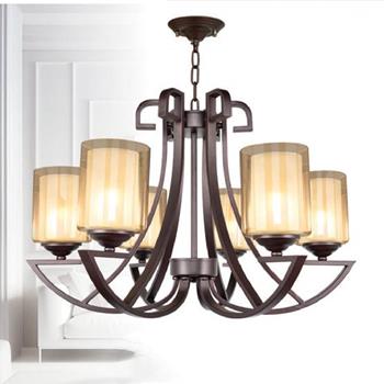 Đèn chùm thủy tinh Andora Ø660 x H450 + 500 E27 x 6 CH-8148/6