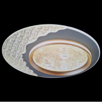 Đèn mâm Led tròn euroto nhôm + Acrylic Ø500*H80 - LED 152W - 3 chế độ màu ML-100