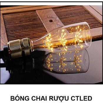 Bóng Led hình chai rượu pháo hoa BÓNG CHAI RƯỢU CT LED