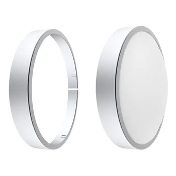 Viền đèn LED ốp trần MPE màu xám bạc 20W-30W BD30-S
