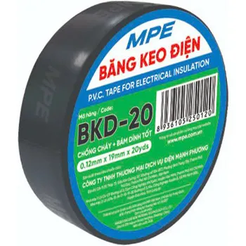 Băng Keo Cách Điện MPE PVC 0.12mm x 19mm BKD-20