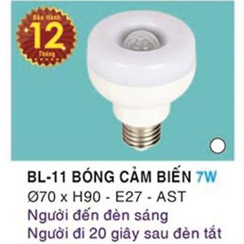 Bóng cảm biến 7W - Ø70*H90-E27- Ánh sáng trắng BL-11