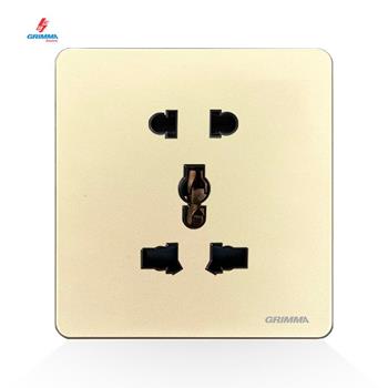Bộ ổ cắm 2 chấu + 3 chấu Grimma G3GSK23 G3GSK23