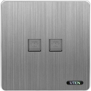 Bộ ổ cắm đôi điện thoại S300 UTEN S300G-2TEL