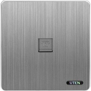 Bộ ổ cắm đơn điện thoại S300 UTEN S300G-1TEL