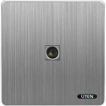 Bộ ổ cắm đơn tivi S300 UTEN S300G-1TV