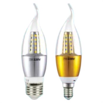 Bóng nến HUFA 5W đuôi E14 và E27, ánh sáng trắng, vàng BÓNG NẾN E14-E27