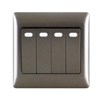 Bộ công tắc bốn 1 chiều CHINT NEW7-G00701A 10AX 250V NEW7-G00701A