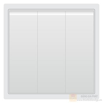 Bộ công tắc 3 nút nhấn 1 chiều Duhal cổ điển S1 series CxA321