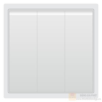Bộ công tắc 3 nút nhấn 2 chiều Duhal cổ điển S1 series CxA322