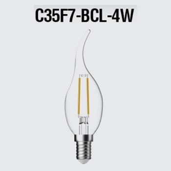 Bóng Led FILAMENT C35F7-BCL-4W 2700K  C35F7-BCL-4W
