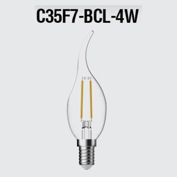 Bóng Led FILAMENT C35F7-BCL-4W 2700K  C35F7-BCL-4W