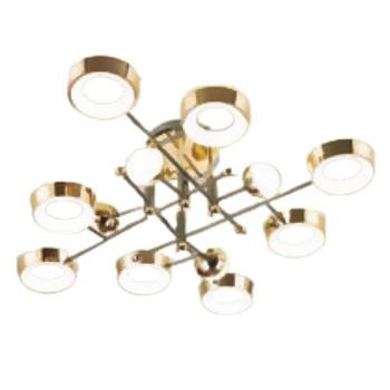 Đèn chùm led 12W*12 - 3 màu ánh sáng Ø950*H320 C-408/8+4
