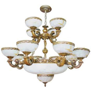 Đèn Chùm Chao Cổ Điển Ø1000xH1000 C-7788/8+4