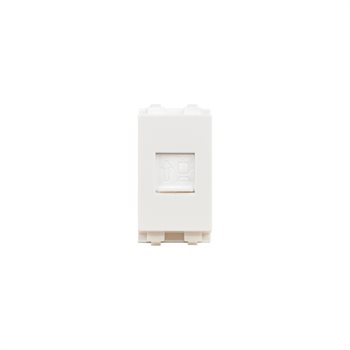 Hạt Ổ cắm máy tính 8 dây Sino S18CC31RJ5E có màn che S18CC31RJ5E