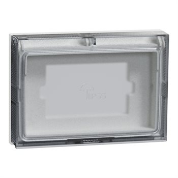 Weather proof box AvatarOn A 1 Gang Plas S Plate, WE M3T01P_WE